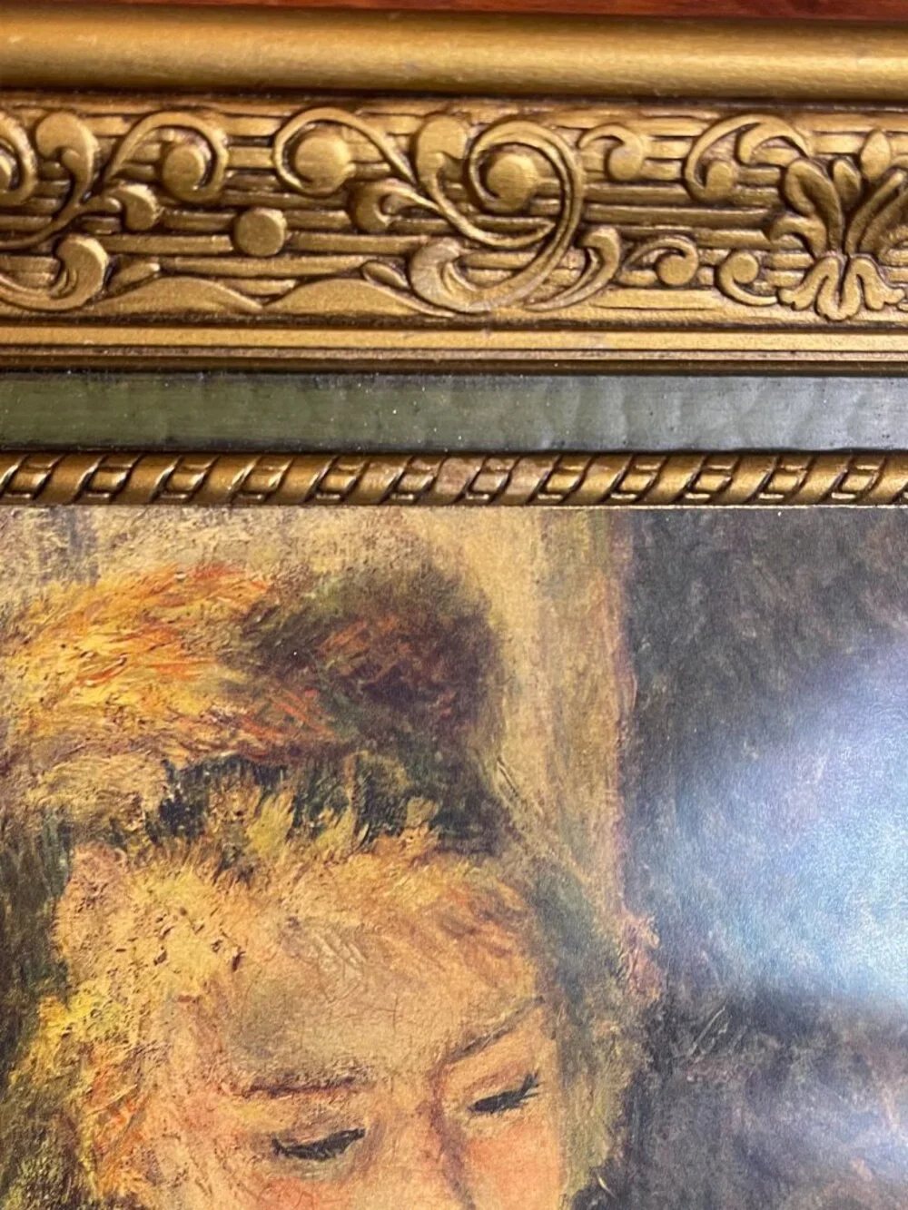 2 VTG Canvas FRMD Wall Art 